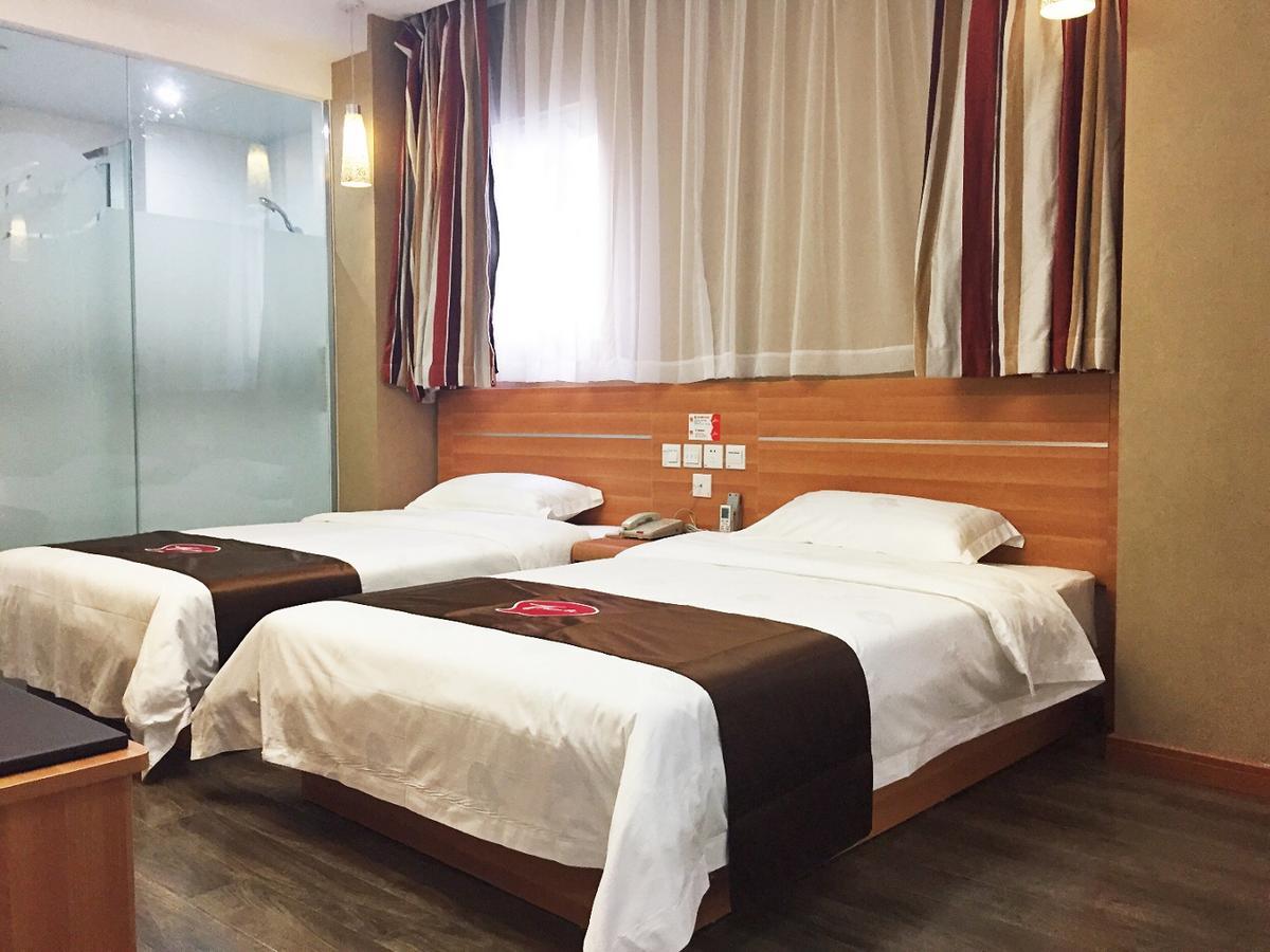 Thank Inn Chain Hotel Guangdong Shenzhen Baoan International Airport Екстер'єр фото
